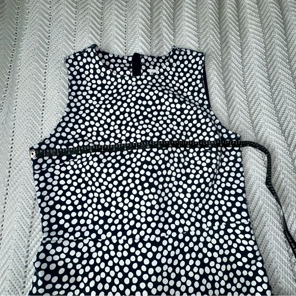 Women's Gap Fit and Flare Polka Dot Dress - Size 14 Tall - Picture 7 of 10